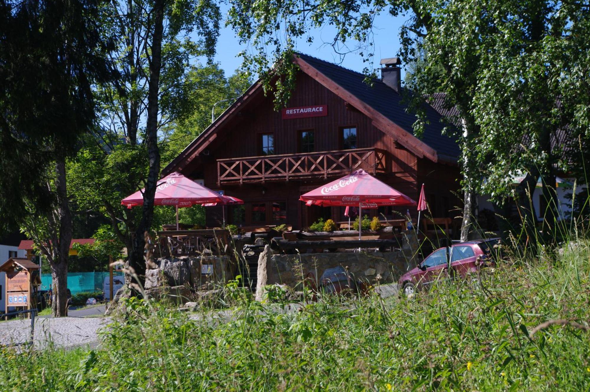 Penzion Avalanche Zelezna Ruda Exterior foto